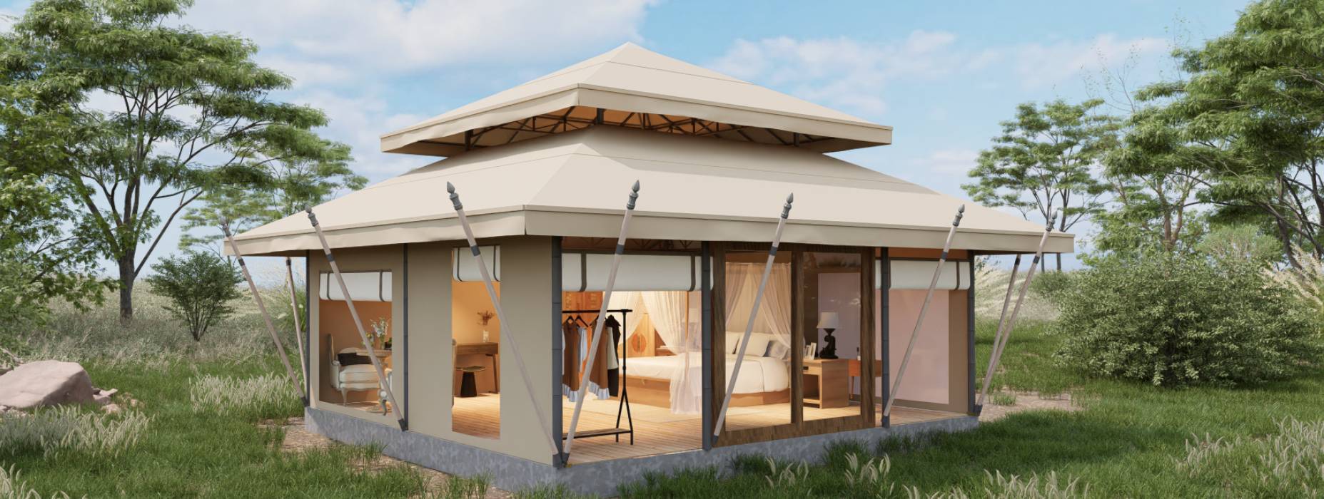 盐边县户外野奢帐篷